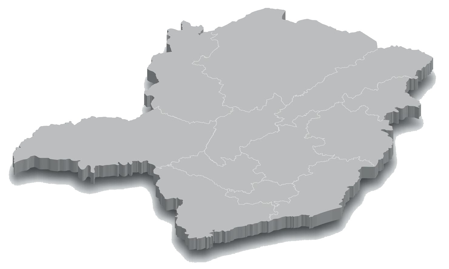 Mapa de Minas Gerais