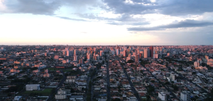 Imagem área da cidade de Uberlândia
