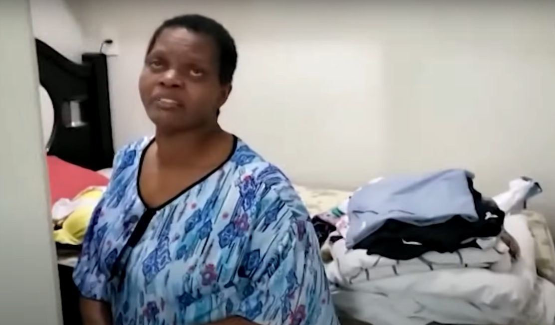 Madalena Gordiano no quarto pequeno e sem ventilação que vivia na casa da família Rigueira Madalena Gordiano no quarto pequeno e sem ventilação que vivia na casa da família Rigueira