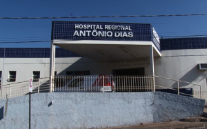 Fachada do Hospital Regional Antônio Dias em Patos de Minas