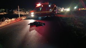 Motociclista morreu na MGC-497 em Uberlândia