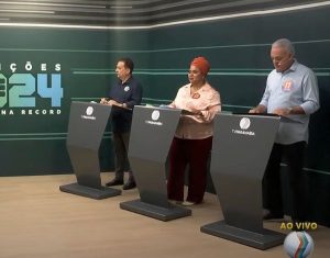 Debate entre os candidatos à Prefeitura de Uberlândia