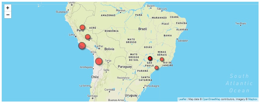 Centro de Sismologia terremoto no Chile em Uberlândia