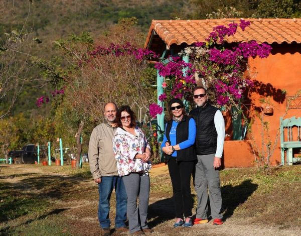 Celebrando a amizade na Serra da Canastra