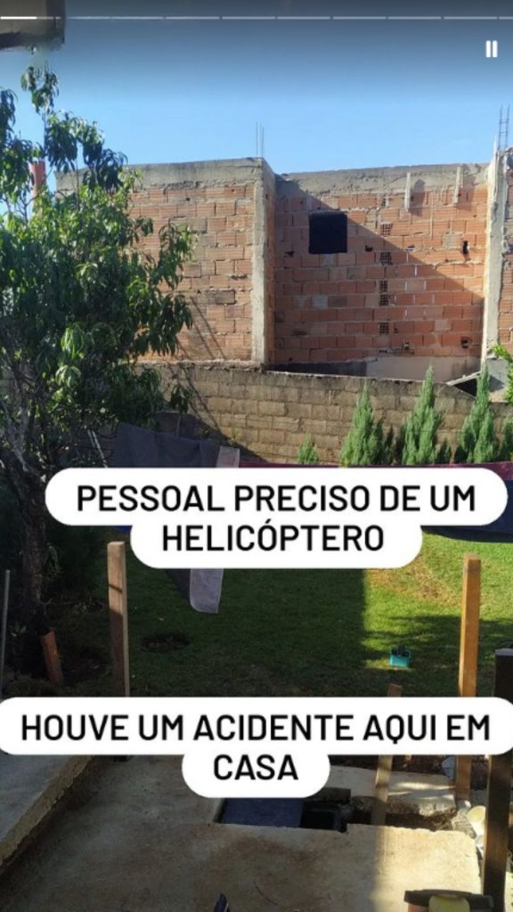 Foto de casa com frases no texto