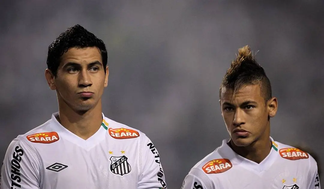 Ganso e Neymar em 2011