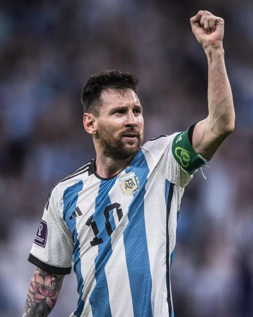 Messi é o capitão da seleção argetina