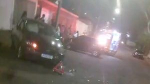 Acidente no bairro Roosevelt deixa dois feridos