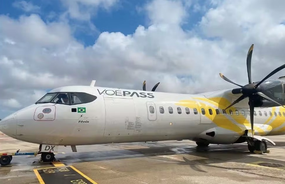 Avião ATR-72 da VOEPASS