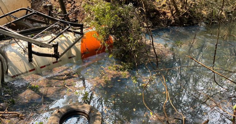 Contaminação do Rio Bagagem