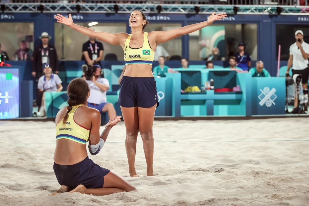 Duda e Ana Patrícia, dupla do Brasil no volei de praia