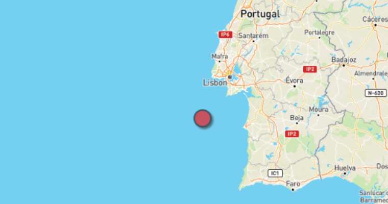 Terremoto em Portugal