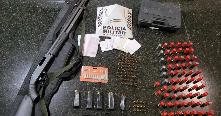 Operação da Polícia Militar visa o combate ao tráfico em Prata e região - Foto: Polícia Militar de Minas Gerais/ Divulgação