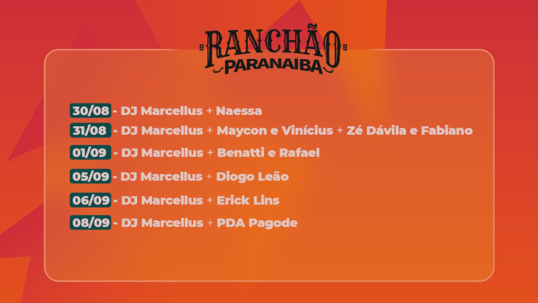 Programação Ranchão Paranaíba