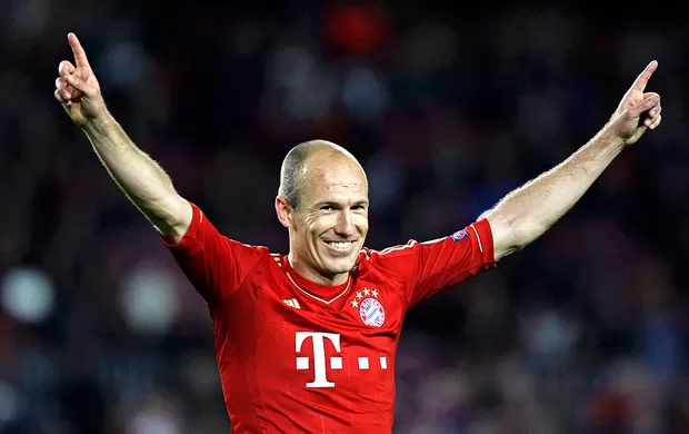 Robben é idolo do Bayern de Munique