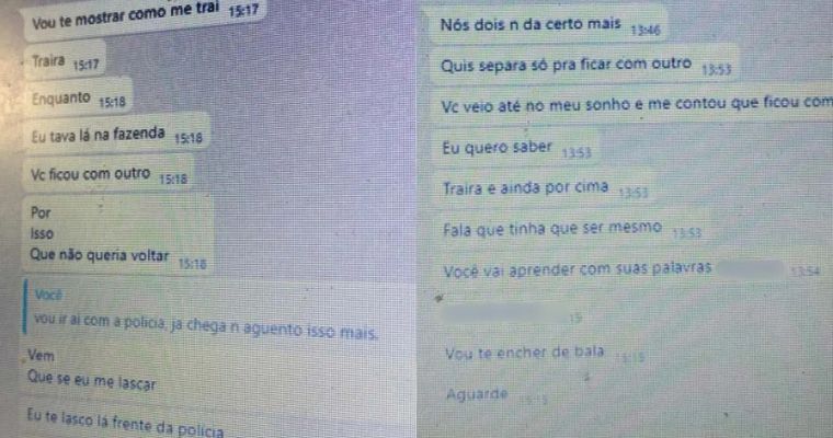 Sonhar com traição e ameaças a ex em João Pinheiro