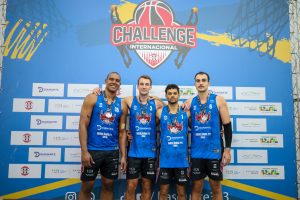 Uberlândia Praia Clube é vice-campeão do Challenge Internacional de Basquete 3x3