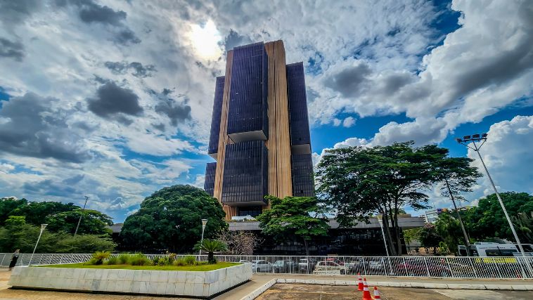 Brasília (DF), 26/10/2023, Prédio do Banco Central em Brasília.