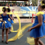 Desfile cívico em Uberlândia