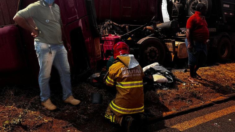 Engavetamento em Uberaba