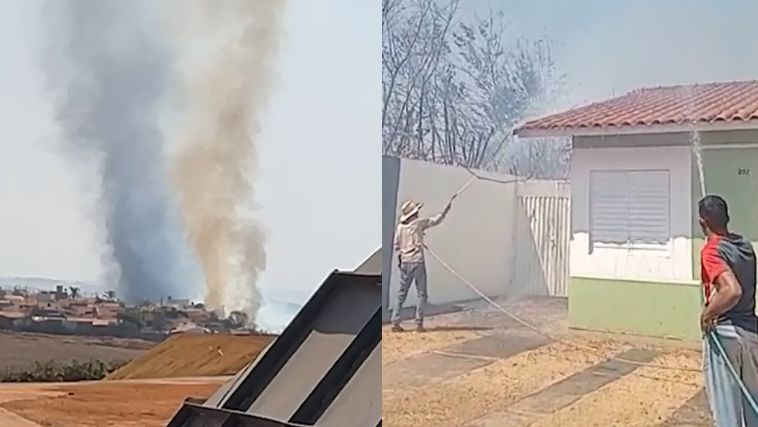 Incêndio em Patos de Minas