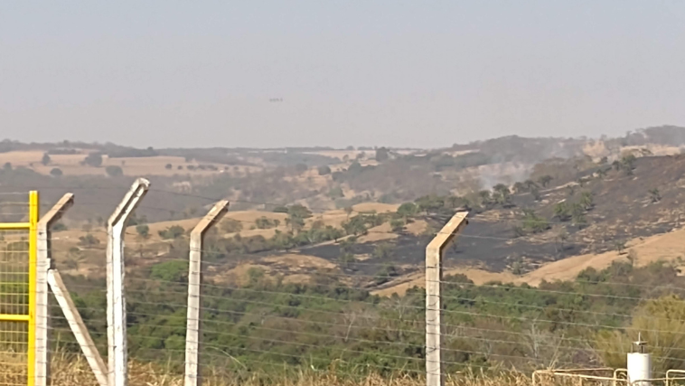 Incêndio no Parque Estadual do Pau Furado