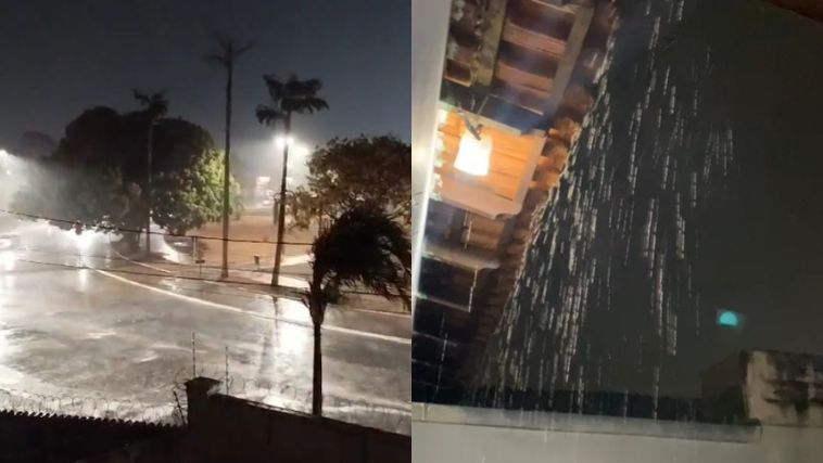 Chuva em Uberlândia no Roosevelt