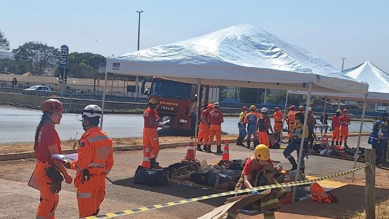 Treinamento com múltiplas vítimas em Uberlândia