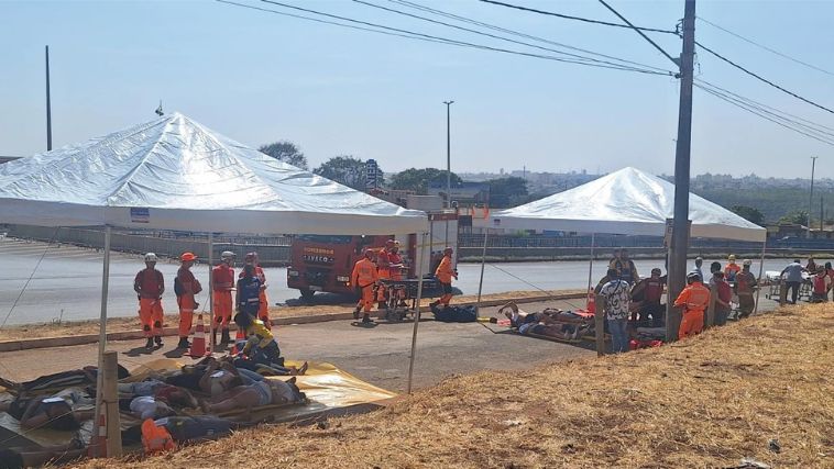 Treinamento com múltiplas vítimas em Uberlândia