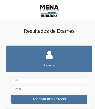 Acesso de exames pelo site agiliza e facilita o atendimento