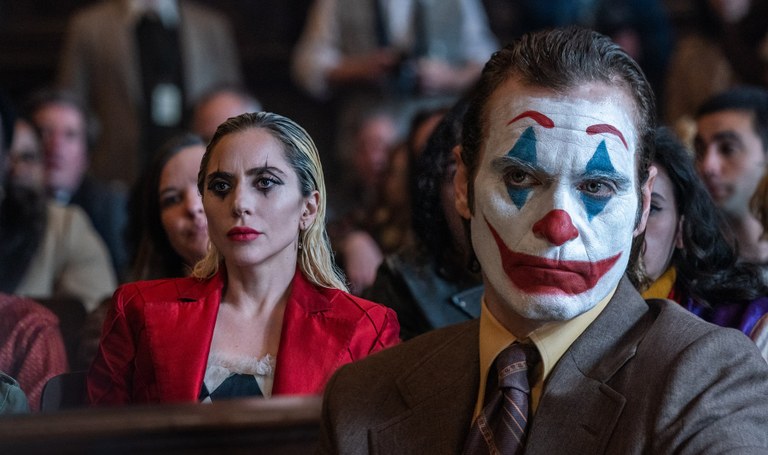 'Coringa: Delírio a Dois' é estrelado por Lady Gaga e Joaquin Phoenix - Crédito: Divulgação