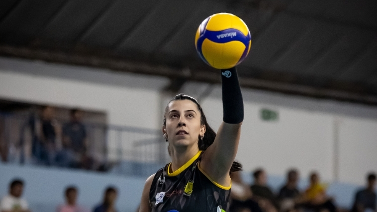 Time que vai representar o Praia na Superliga Feminina de Vôlei.