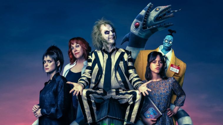 Beetlejuice 2 foi aos cinemas em 2024 * Crédito: Divulgação/ Warner Bros. Pictures