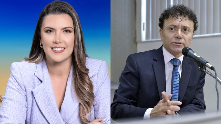 Elisa Araújo e Tony Carlos, candidatos a prefeitura de Uberaba