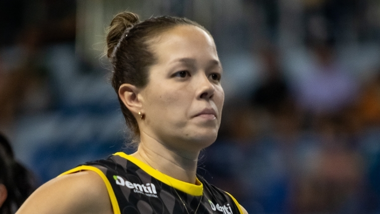 Time que vai representar o Praia na Superliga Feminina de Vôlei.