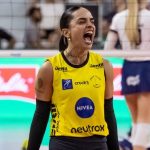 Time que vai representar o Praia na Superliga Feminina de Vôlei.