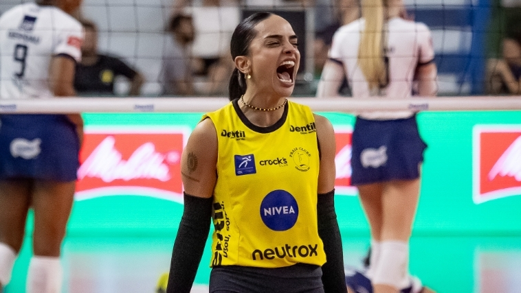 Time que vai representar o Praia na Superliga Feminina de Vôlei.