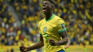 Brasil ocupa atualmente a 4ª posição nas Eliminatórias da Copa do Mundo 2026 - Crédito: Nelson Almeida / AFP