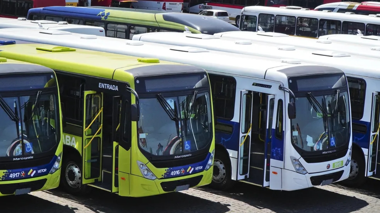 onibus em uberaba