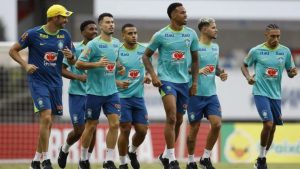 Seleção Brasileira se prepara para enfrentar a Venezuela - Crédito: Rafael Ribeiro/CBF