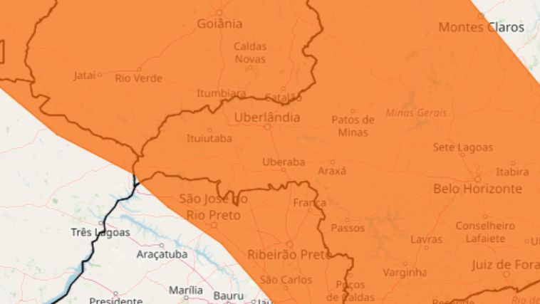 Tempestade em Uberlândia