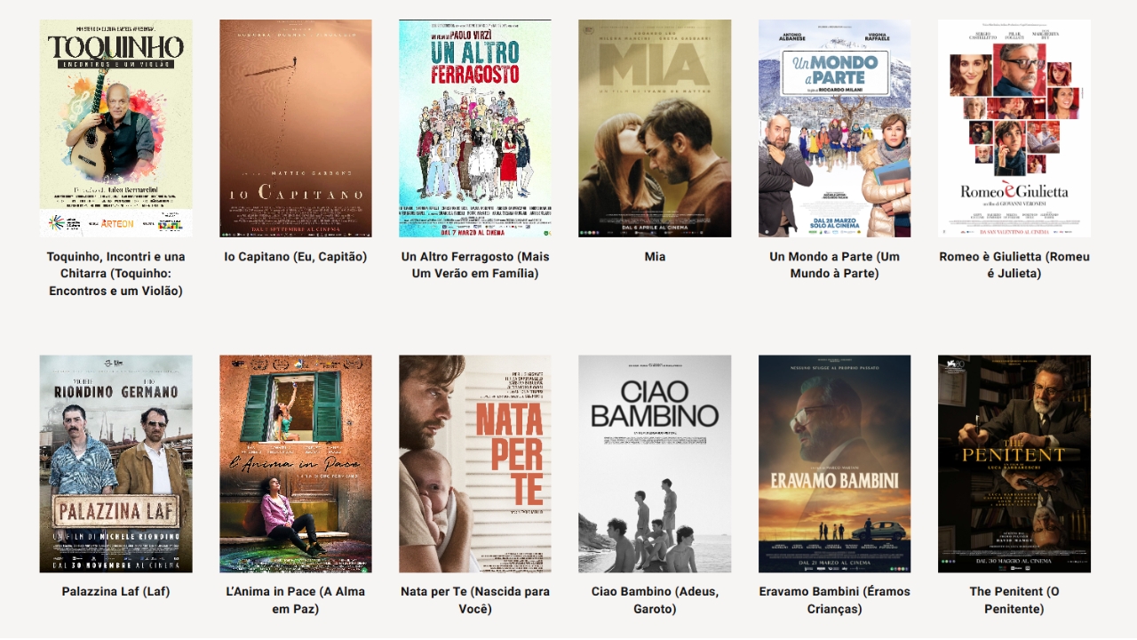 Festival de Cinema Italiano apresenta filmes inéditos, lançados entre os anos de 2023 e 2024 Festival de Cinema Italiano apresenta filmes inéditos, lançados entre os anos de 2023 e 2024