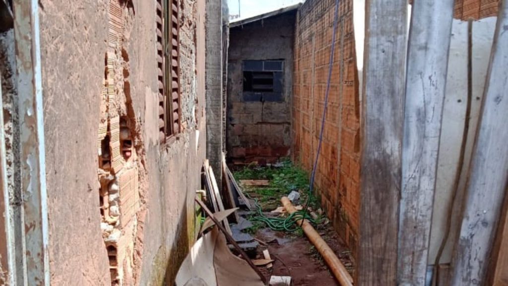 Incêndio em residência