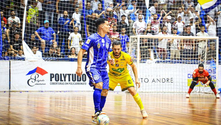 Praia Clube venceu o Santo André pelas quartas da LNF