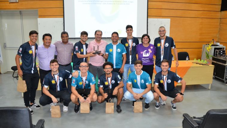 UFU celebra as medalhas no Jums e Jubs