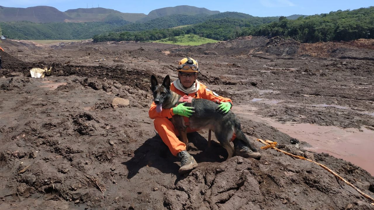 Em 2019, Angel trabalhou por três semanas em Brumadinho