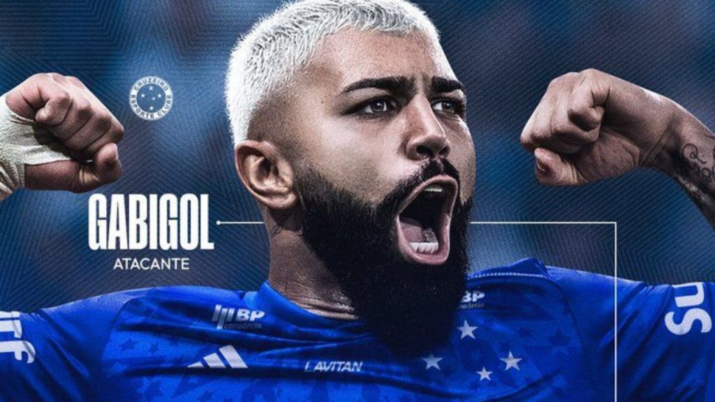 Gabigol é o novo reforço do Cruzeiro
