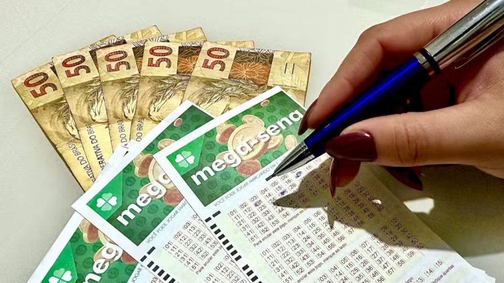 Volante de apostas da Mega-Sena