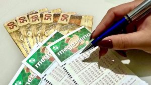 Volante de apostas da Mega-Sena