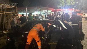 Acidente de carro de em Patos de Minas